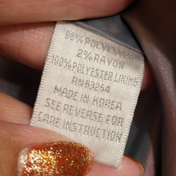 Dress Barn Pinstripe Blazer Size 6 - Picture 9 of 10